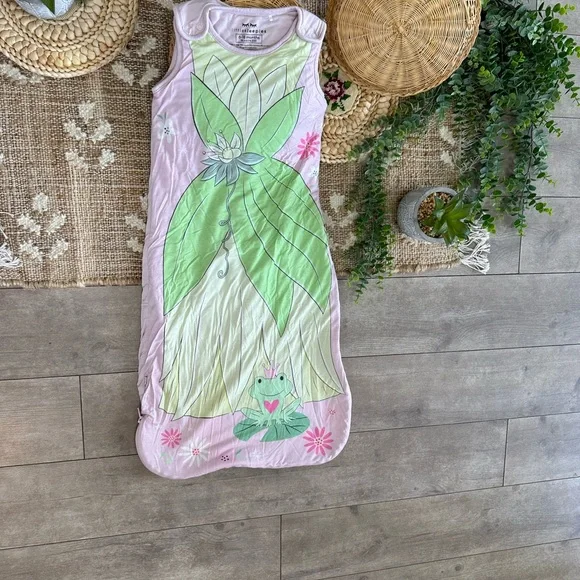 Little Sleepies Disney Princess Tiana Sleepy Bag Baby Girl 6-18 Months